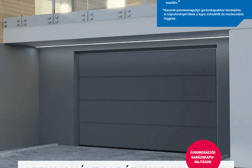 Novoferm sectional garage doors