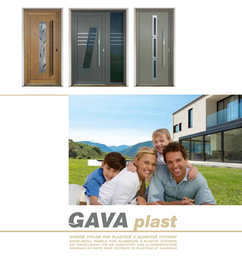 Entrance door panels