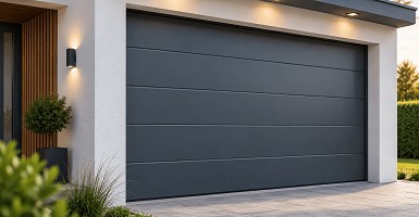 Sectional garage doors