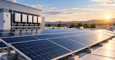 50 kW solar panel system